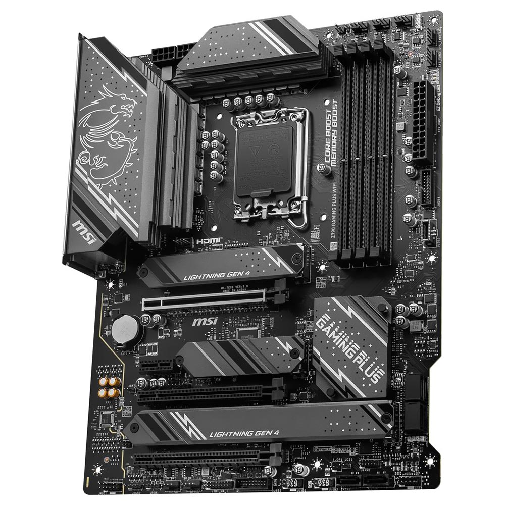 Placa Mãe MSI Z790 Gaming Plus Wi-Fi Intel Soquete LGA 1700 foto 1