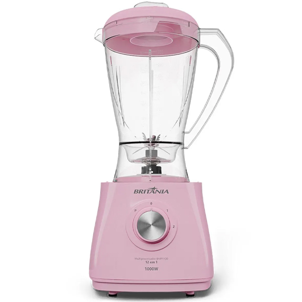 Processador de Alimentos Britania BMP1100RS + Liquidificador + Extrator de Suco 220V foto 1