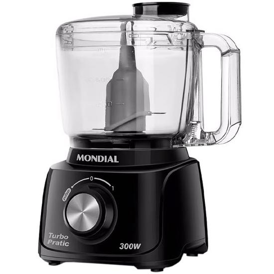 Processador de Alimentos Mondial Turbo Pratic MP-16-B 220V