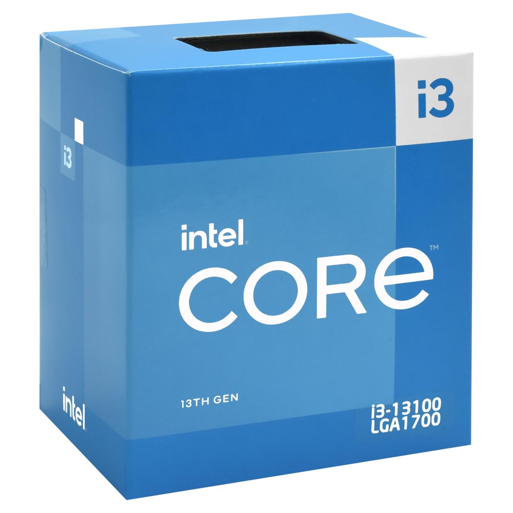 Processador Intel Core i3-13100 3.4GHz LGA 1700 12MB