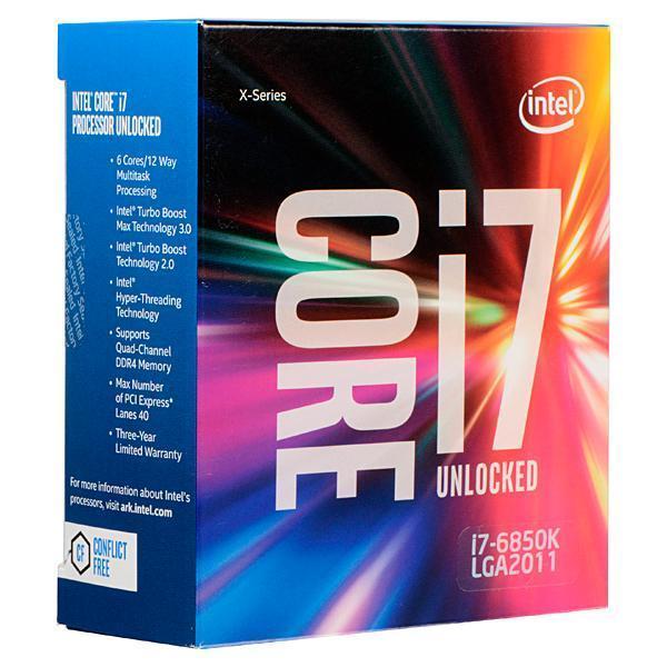 Processador Intel Core i7-6850K 3.6GHz LGA 2011 15MB