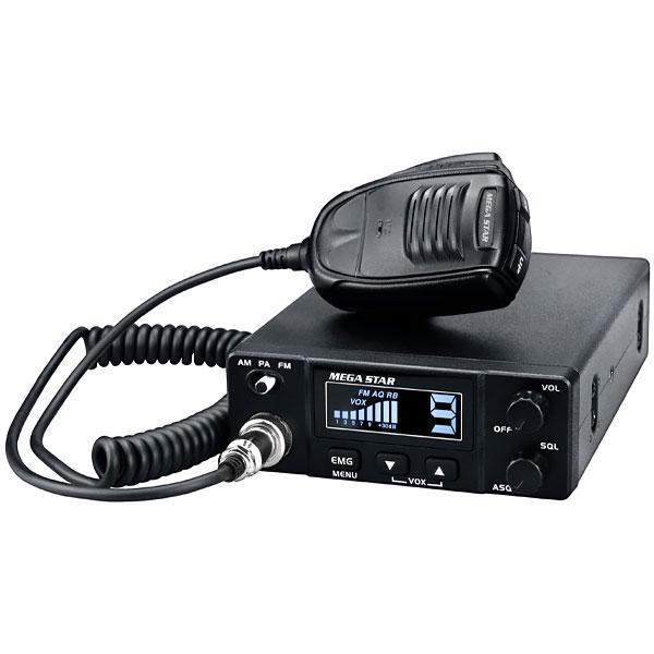 Rádio Mega Star MG57 - 343 Canais