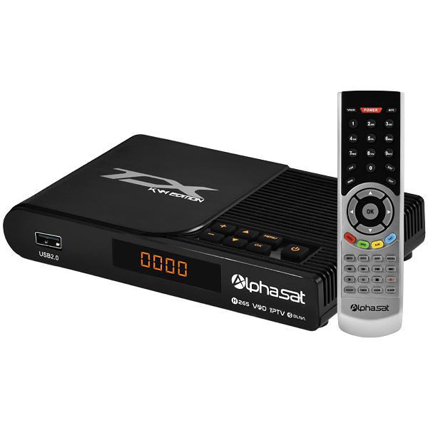 Receptor Digital Alphasat TX KVM Edition Full HD