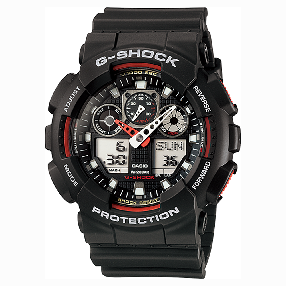 Relógio Casio G-Shock GA-100-1A4DR Masculino