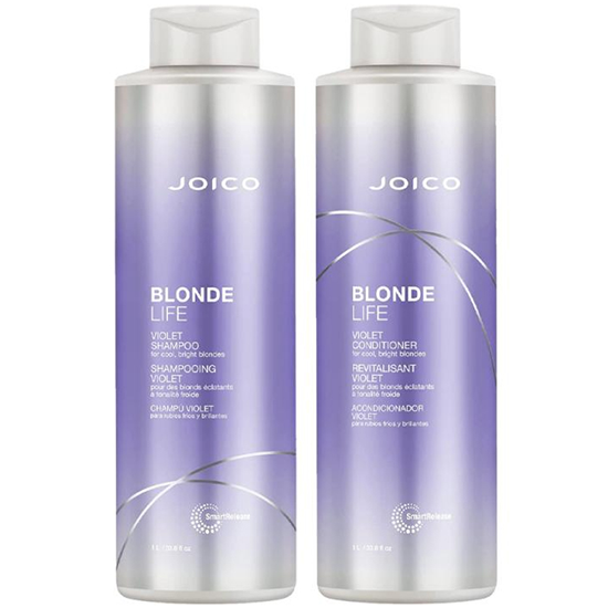 Shampoo e Condicionador Joico Blonde Life Violet 1L