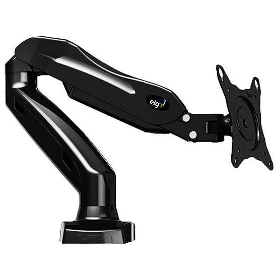 Suporte Articulado para Monitores Elg F80N 17" a 27" / Pistão a Gás / Giro 360º