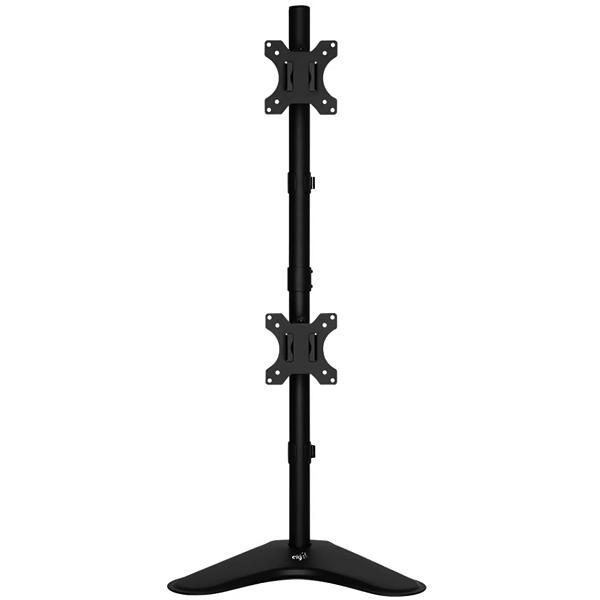 Suporte Articulado para 2 Monitores Elg T80N2V 15" a 32" / Aço Carbono / Giro 90º