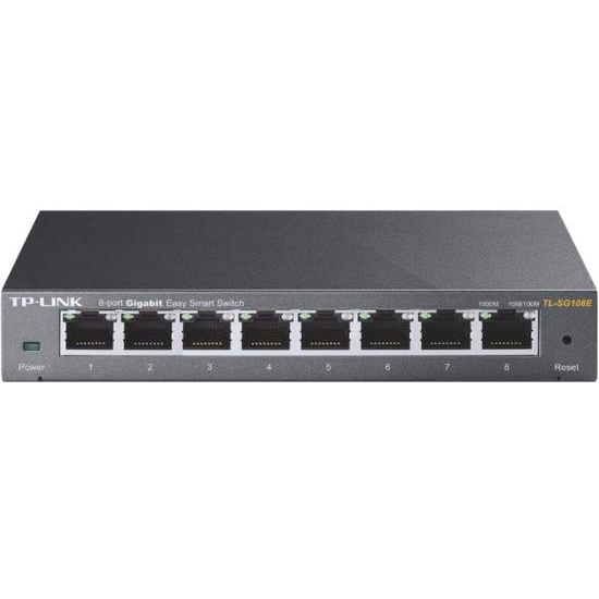 Switch TP-Link TL-SG108E - 8 Portas