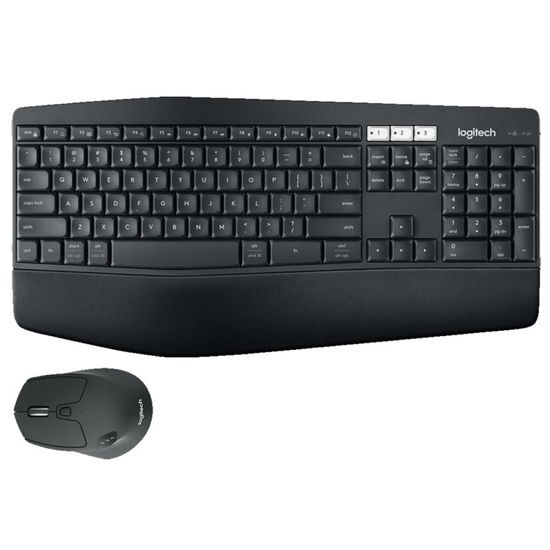 Teclado Logitech MK850 Wireless Com Mouse