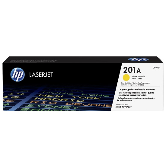 Toner HP 201A CF402A Amarelo