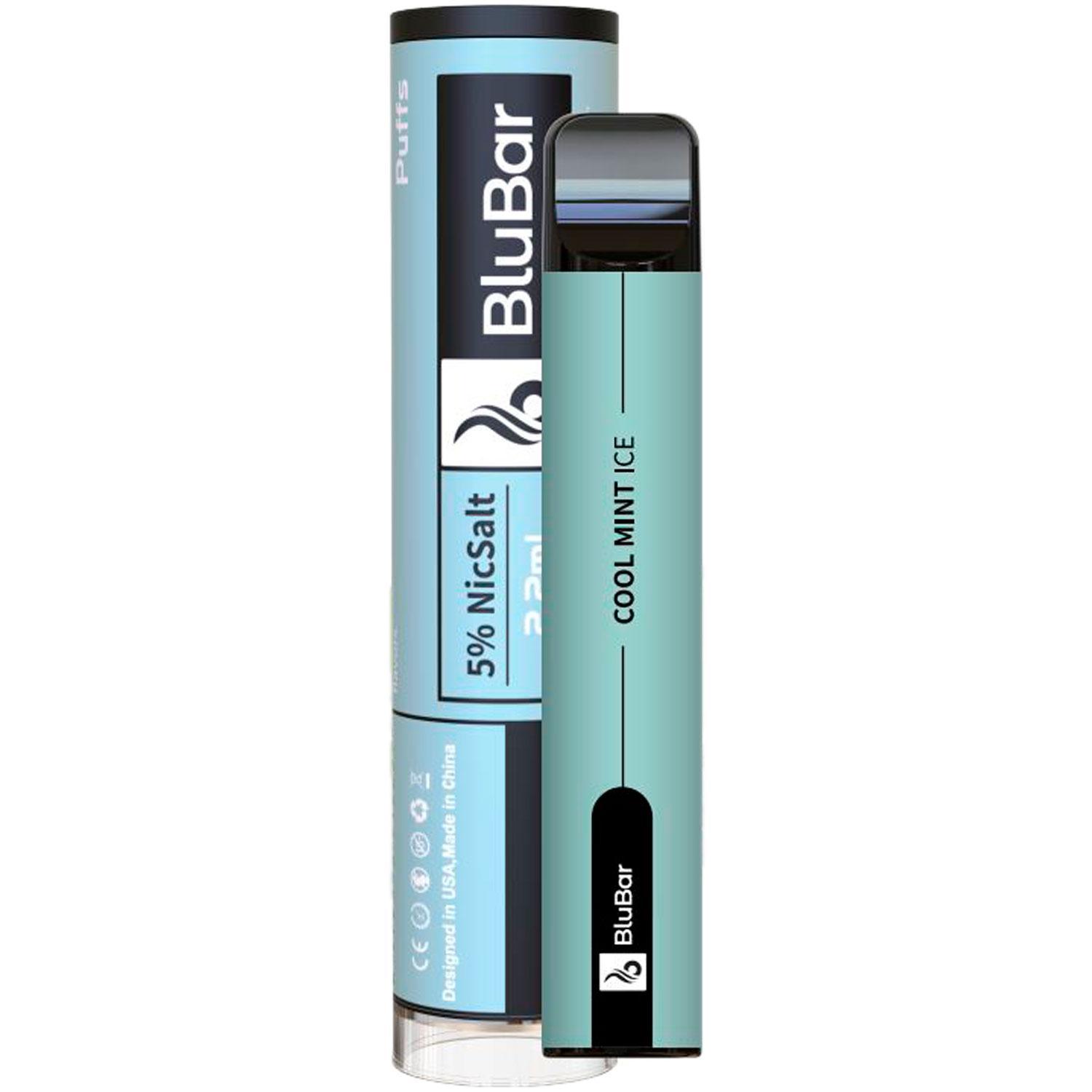 Vaper Descartável Blubar Cool Mint Ice 600 Puffs