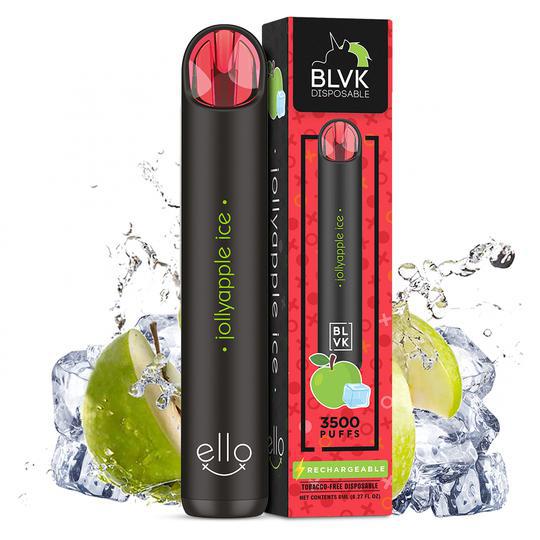 Vaper Descartável BLVK Ello Jollyapple Ice 3500 Puffs