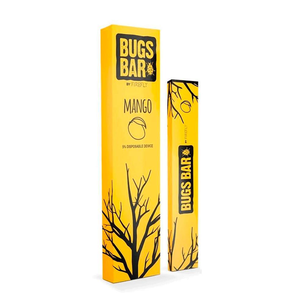 Vaper Descartável Bugs Bar Mango 300 Puffs