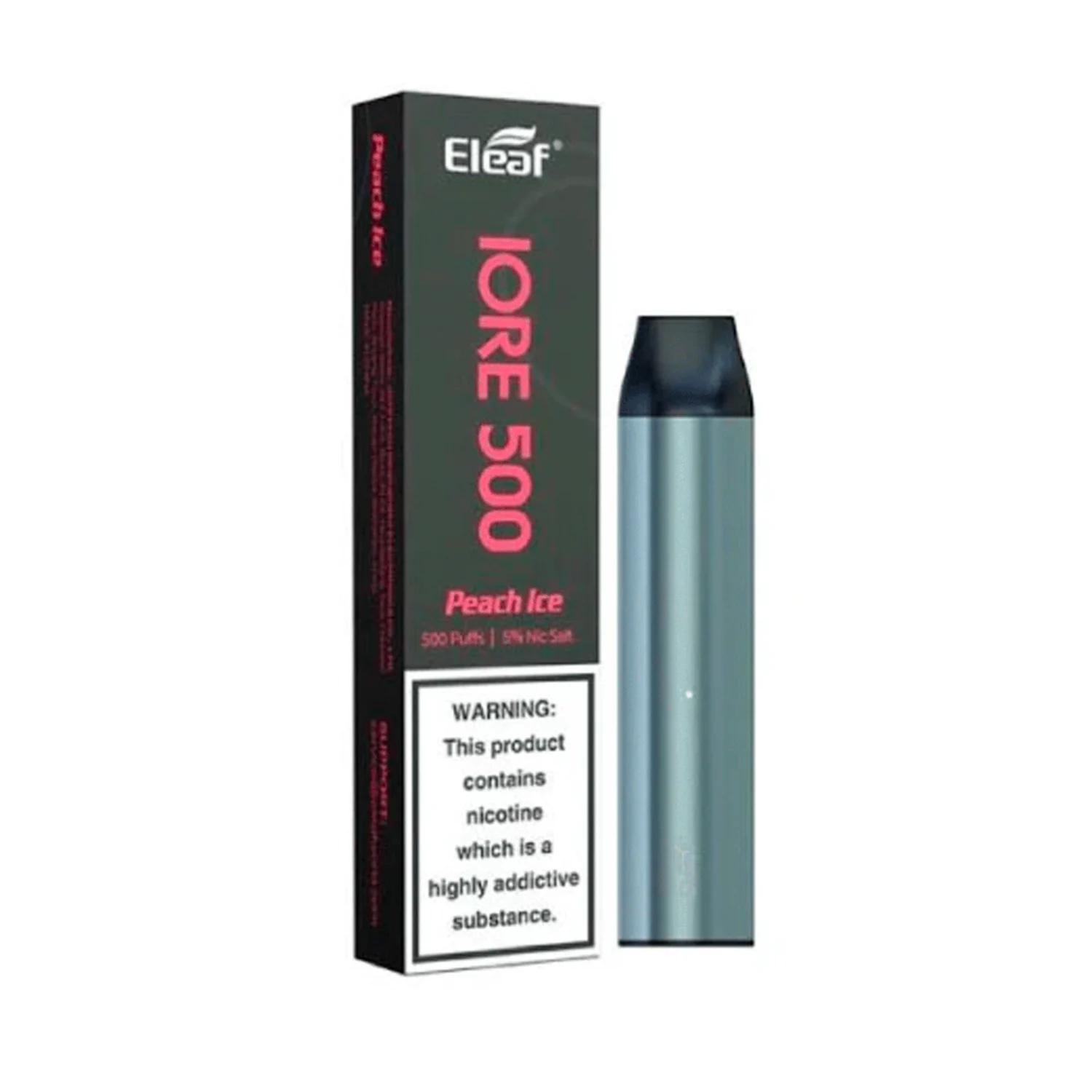 Vaper Descartável Eleaf Iore 500 Peach Ice 500 Puffs