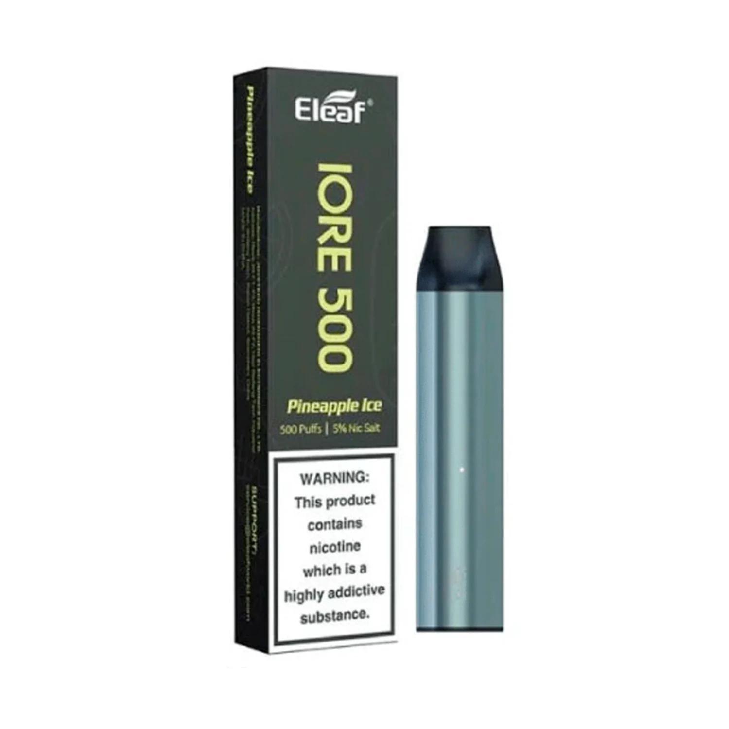 Vaper Descartável Eleaf Iore 500 Pineapple Ice 500 Puffs
