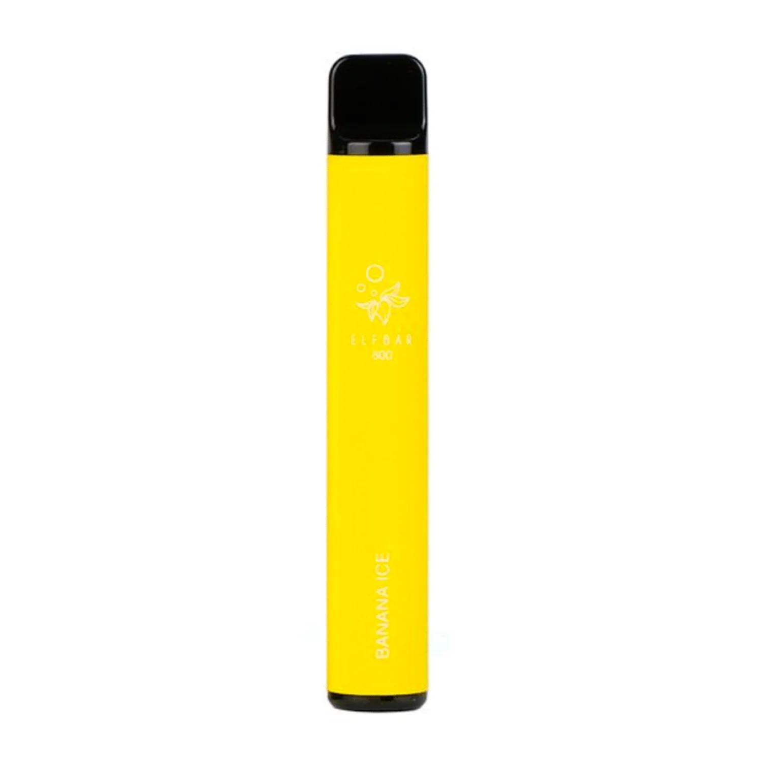 Vaper Descartável Elfbar Banana Ice 800 Puffs