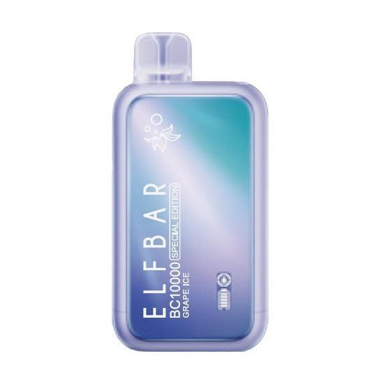 Vaper Descartável Elfbar BC10000 Special Edition Grape Ice 10000 Puffs