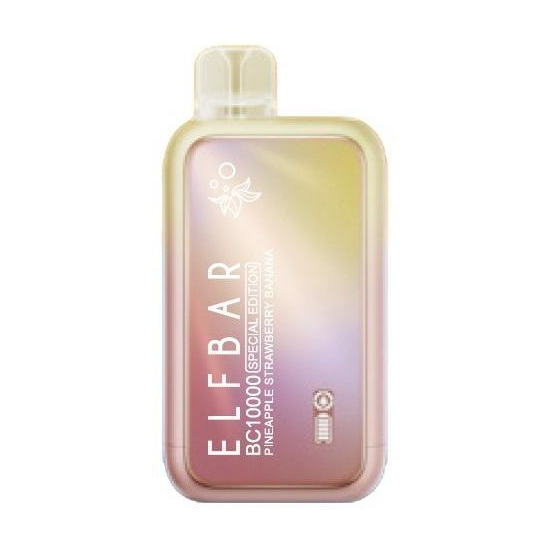 Vaper Descartável Elfbar BC10000 Special Edition Pineapple Strawberry Banana 10000 Puffs