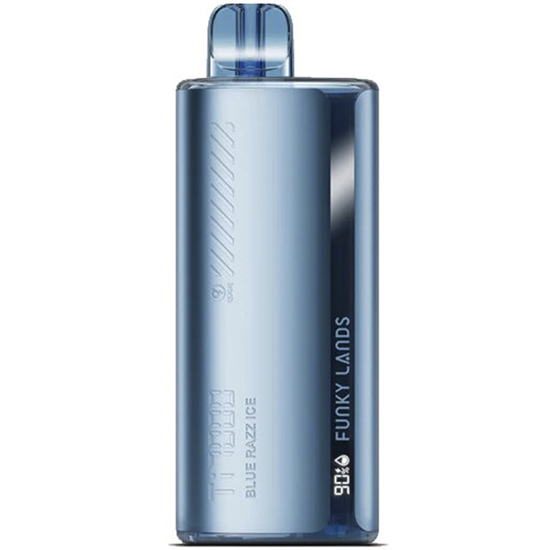 Vaper Descartável Elfbar Funky Lands Ti7000 Blue Razz Ice 7000 Puffs