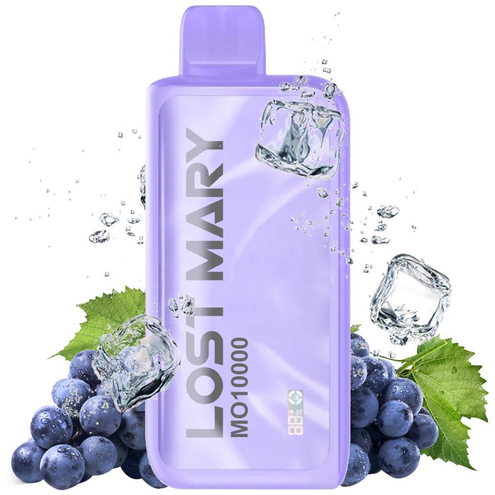 Vaper Descartável Elfbar Lost Mary MO10000 Grape Ice 10000 Puffs