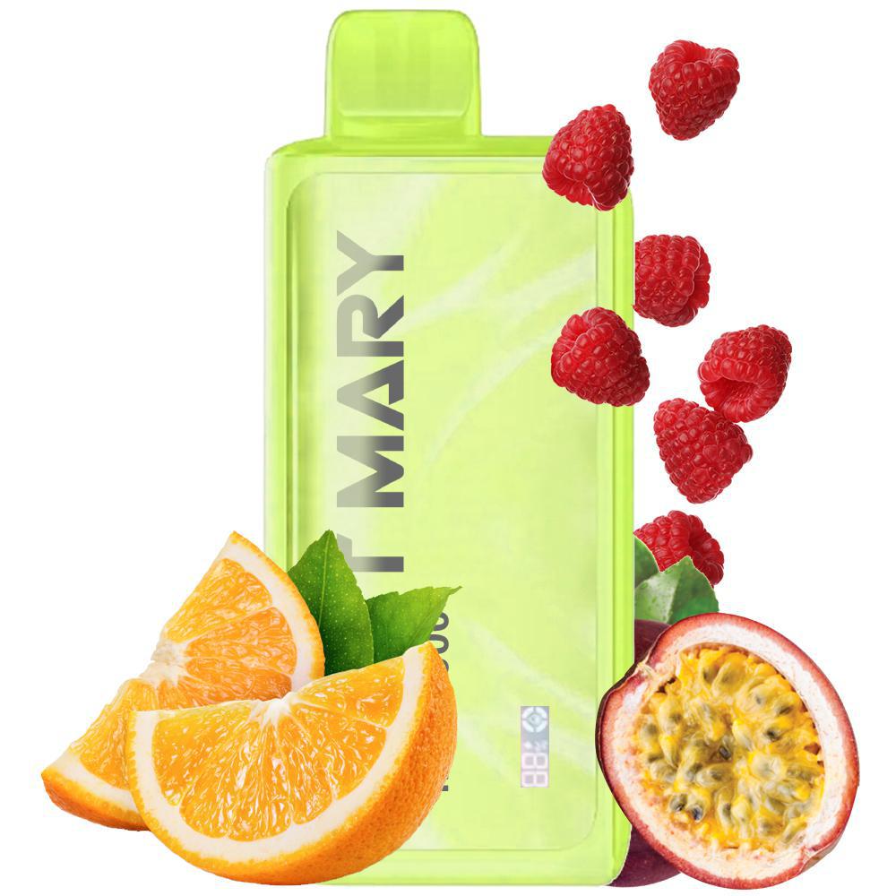 Vaper Descartável Elfbar Lost Mary MO10000 Passion Fruit Raspberry Orange 10000 Puffs foto principal