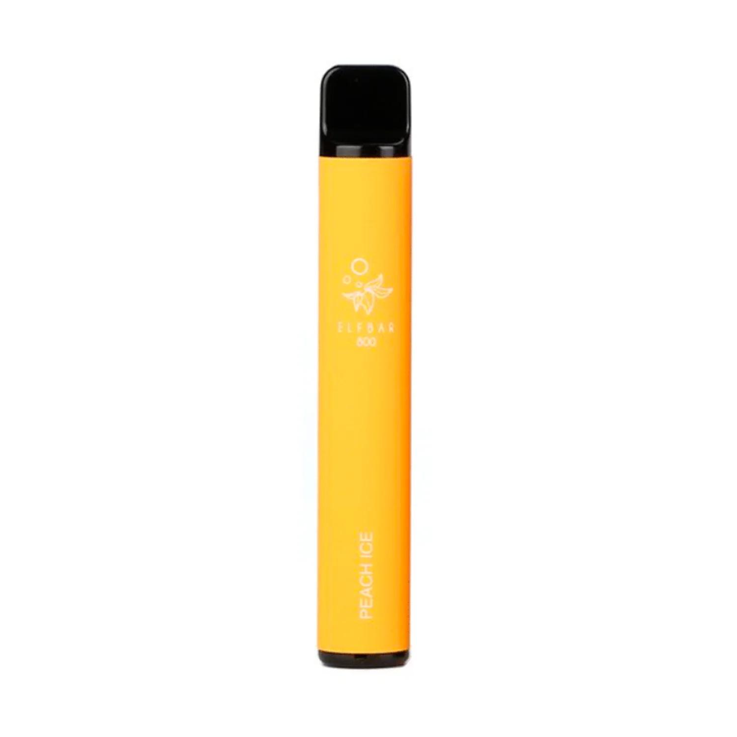 Vaper Descartável Elfbar Peach Ice 800 Puffs