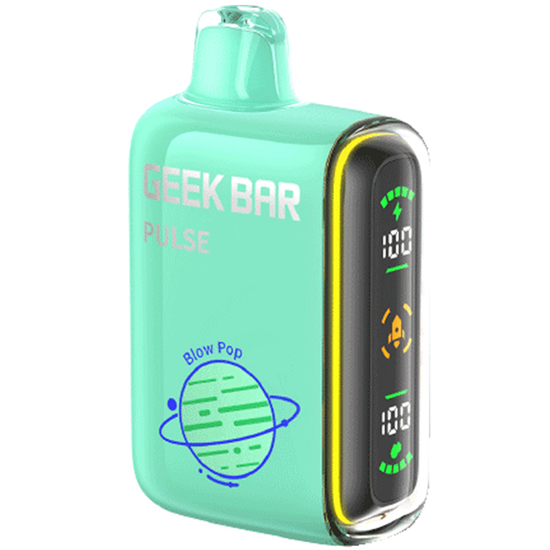 Vaper Descartável Geek Bar Pulse Blow Pop 15000 Puffs