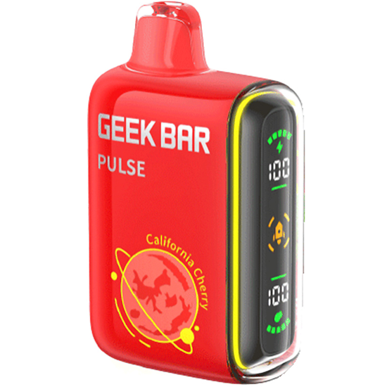 Vaper Descartável Geek Bar Pulse California Cherry 15000 Puffs foto principal