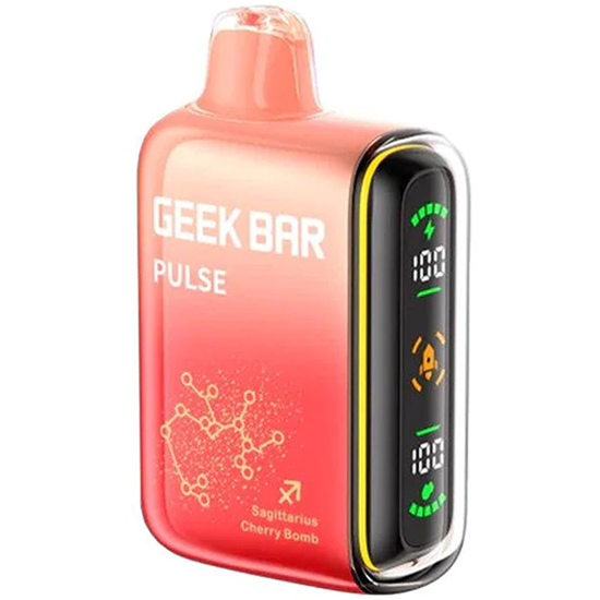 Vaper Descartável Geek Bar Pulse Cherry Bomb 15000 Puffs