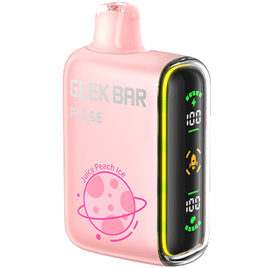 Vaper Descartável Geek Bar Pulse Juicy Peach Ice 15000 Puffs