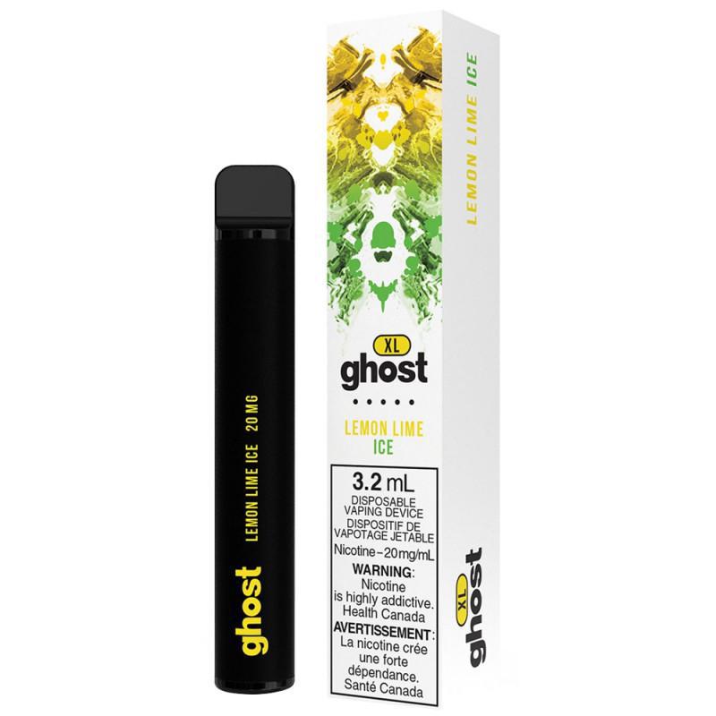 Vaper Descartável Ghost XL Lemon Lime Ice 800 Puffs