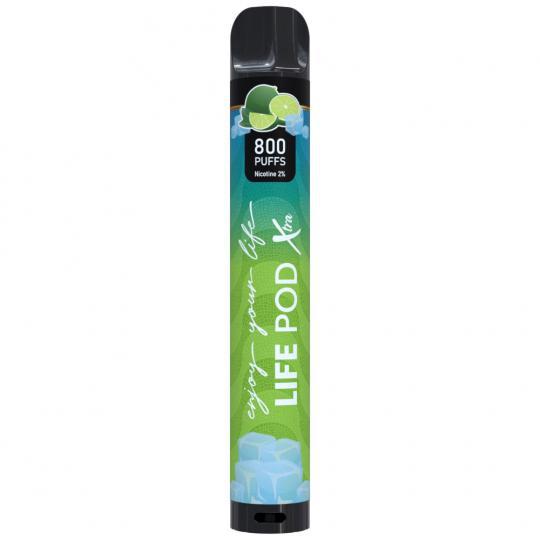 Vaper Descartável Life Pod Xtra Lemon Ice 800 Puffs