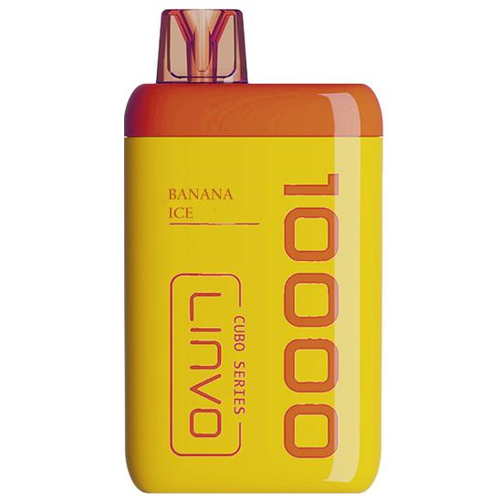 Vaper Descartável Linvo Cubo Series Banana Ice 10000 Puffs