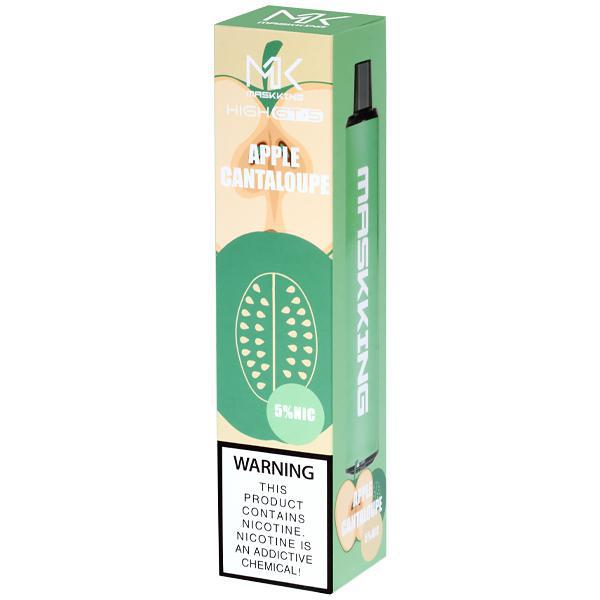 Vaper Descartável Maskking High GT-S Apple Cantaloupe 2500 Puffs