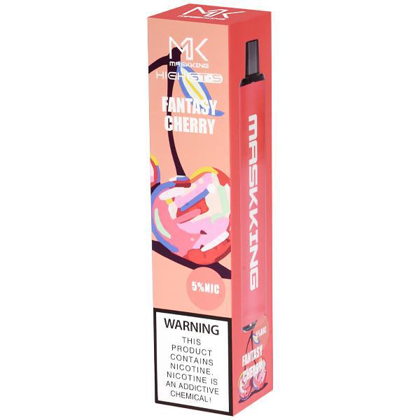 Vaper Descartável Maskking High GT-S Fantasy Cherry 2500 Puffs foto principal
