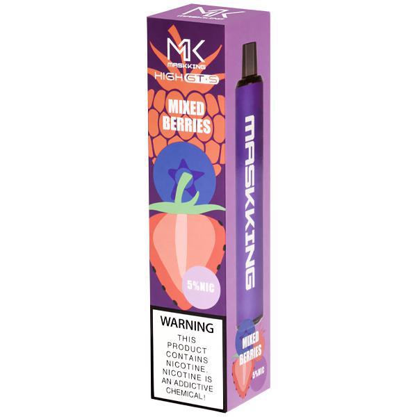 Vaper Descartável Maskking High GT-S Mixed Berries 2500 Puffs