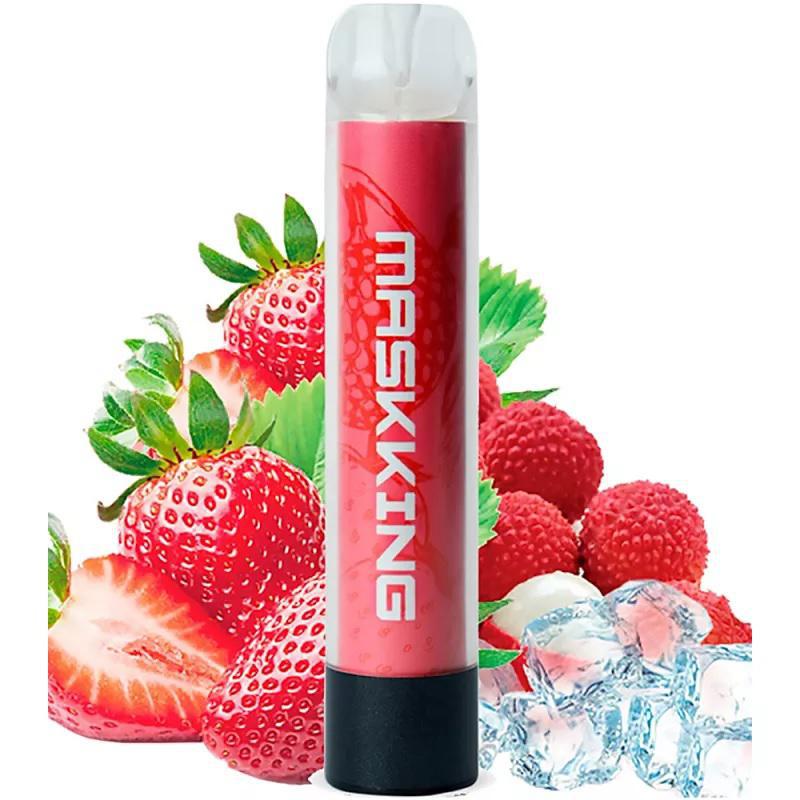 Vaper Descartável Maskking High Pro Max Strawberry Lychee 1500 Puffs