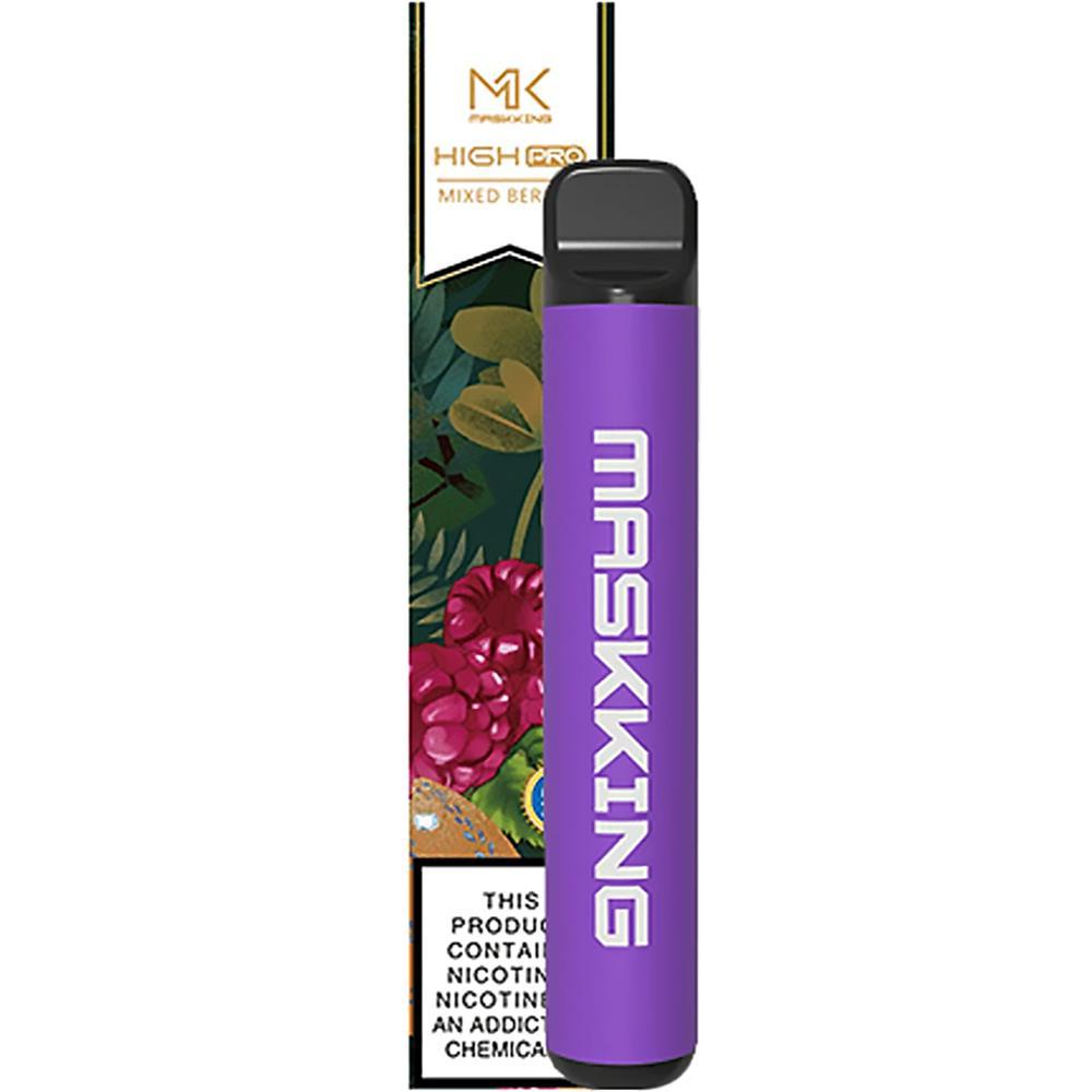Vaper Descartável Maskking High Pro Mixed Berries 1000 Puffs