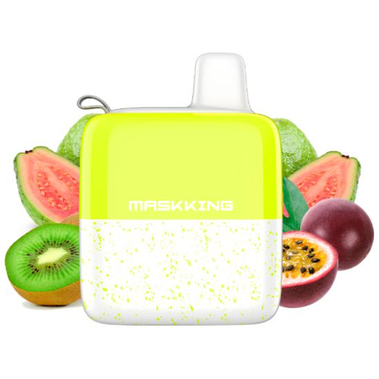 Vaper Descartável Maskking Jam Box Kiwi Passion Fruit Guava 5500 Puffs
