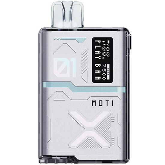 Vaper Descartável Moti Play Bar Blue Razz Ice 7500 Puffs