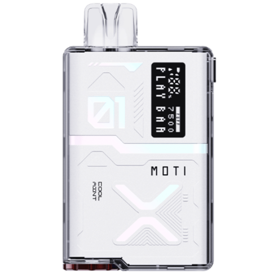 Vaper Descartável Moti Play Bar Cool Mint 7500 Puffs