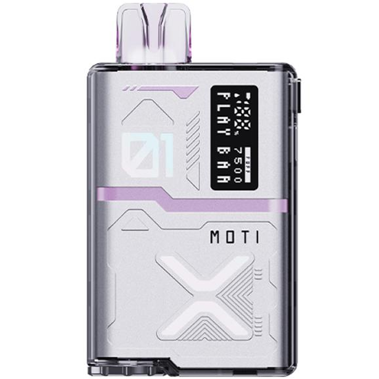 Vaper Descartável Moti Play Bar Grape 7500 Puffs