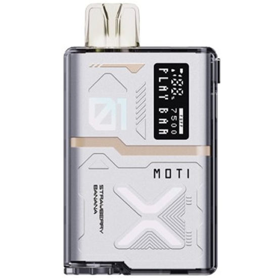 Vaper Descartável Moti Play Bar Strawberry Banana 7500 Puffs