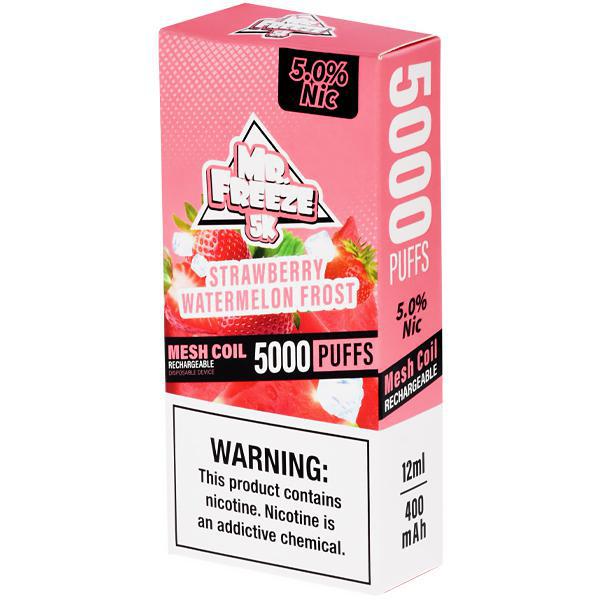 Vaper Descartável MR. Freeze 5K Strawberry Watermelon Frost 5000 Puffs