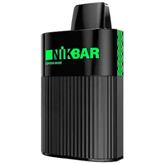Vaper Descartável Nikbar Lemon Mint 6000 Puffs