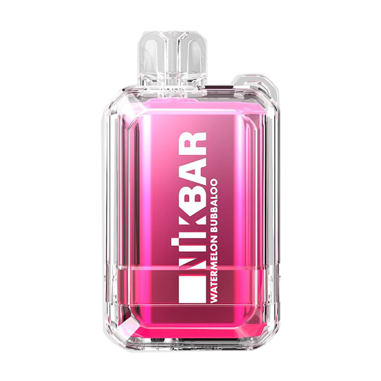 Vaper Descartável Nikbar Watermelon Bubbaloo 12000 Puffs