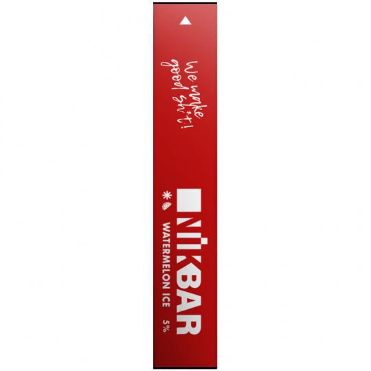 Vaper Descartável Nikbar Watermelon Ice 300 Puffs