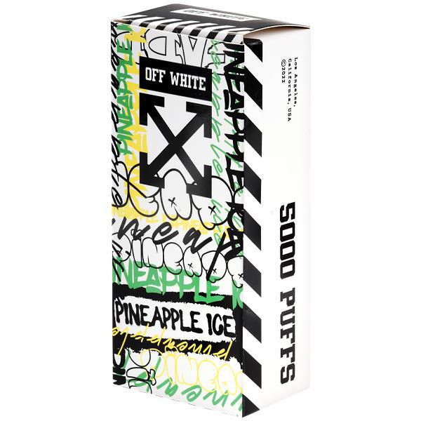 Vaper Descartável Off White Pineapple Ice 5000 Puffs