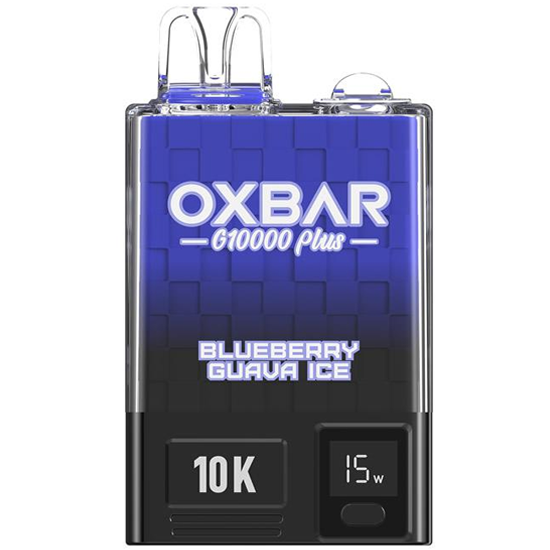 Vaper Descartável Oxbar G10000 Plus Blueberry Guava Ice 10000 Puffs