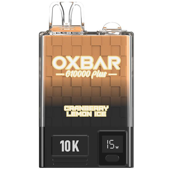 Vaper Descartável Oxbar G10000 Plus Cranberry Lemon Ice 10000 Puffs